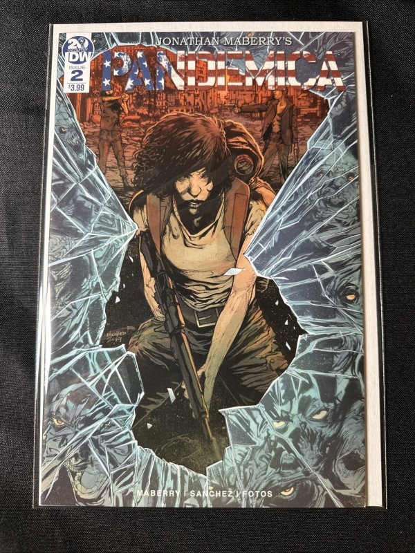 #1-2 Pandemica Comic Book by Jonathan Maberry CVR A. Sanchez IDW Publishing