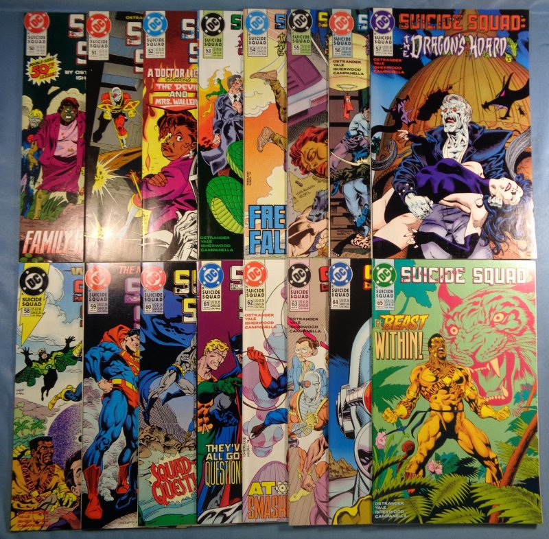 Suicide Squad Lot #50-65 DC Batman Complete Run