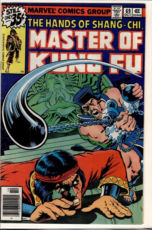 Master of Kung Fu #69 (1978) Master of Kung Fu / Shang-Chi