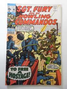 Sgt. Fury #80 (1970) VG/FN Condition!