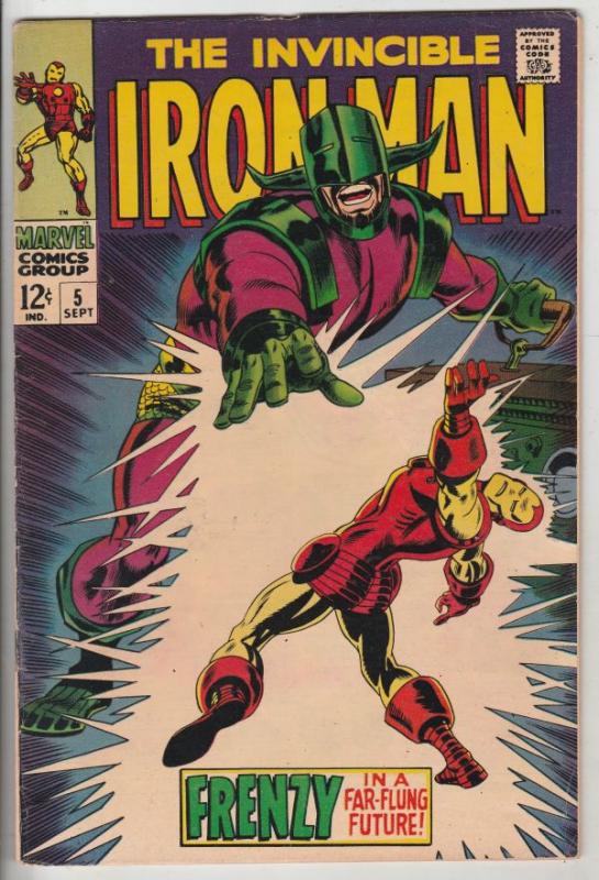 Iron Man #5 (Sep-68) NM- High-Grade Iron Man