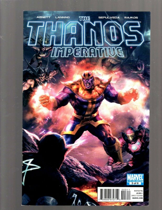 9 Comics Thanos Imperative 1 1 2 3 5 6 Devastation 1 Sourcebook Thanos 1 J399