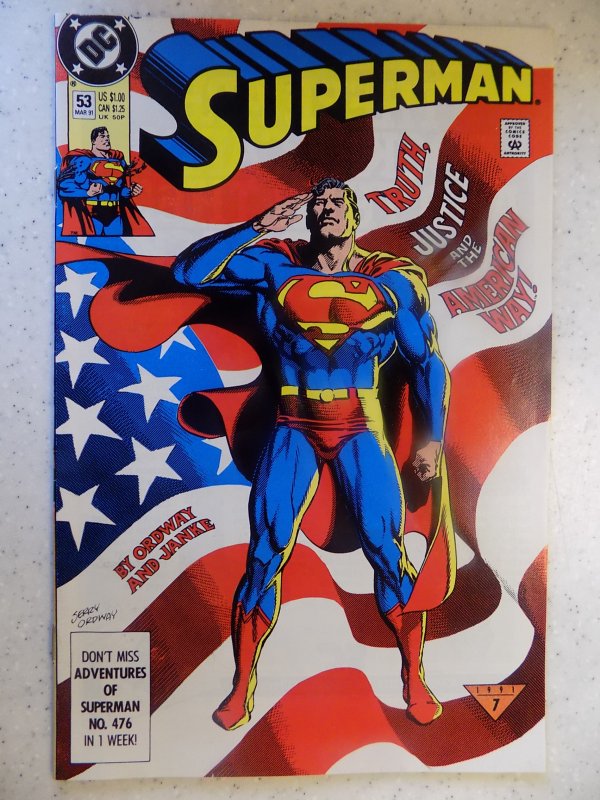 SUPERMAN VOL II # 53