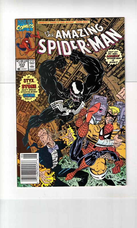 The Amazing Spider-Man #333 (1990) 7.5 VF-