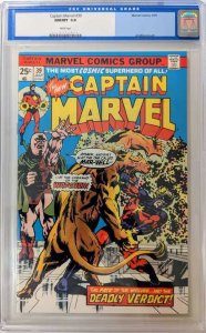 Captain Marvel #39 (1975) Captain Marvel CGC 9.8