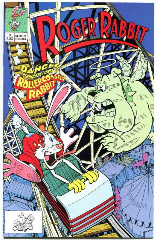 ROGER RABBIT #3, NM+, Walt, 1st Disney, Jessica, ToonTown, more Disney in store