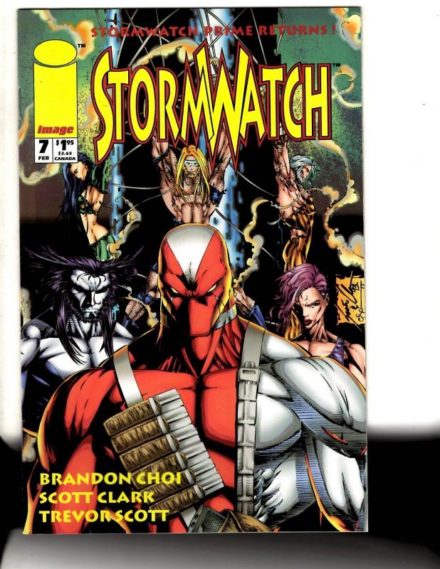 Lot Of 10 Stormwatch Image Comic Books # 0 (Sealed) 1 2 3 4 5 6 7 8 9 CR30