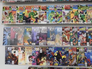 Huge Lot 190+ Comics W/ Spider-Man, Hulk, Wolverine, Daredevil+ Avg VF- Cond!!