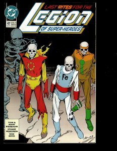 12 Legion Of Super-Heroes DC Comics #46 47 48 49 50 51 52 53 54 55 56 57 GK33