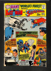 World's Finest Comics #188 Batman Superman!