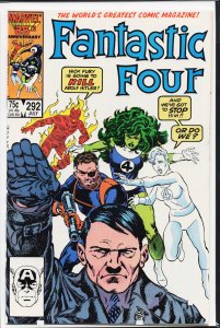 Fantastic Four #292 (1986) Fantastic Four