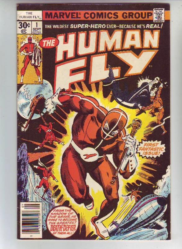 Human Fly, The #1 (Sep-77) FN/VF Mid-High-Grade The Human Fly