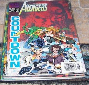 Avengers # 365 1993 Marvel countdown hercules black knight VISION sersi eternals