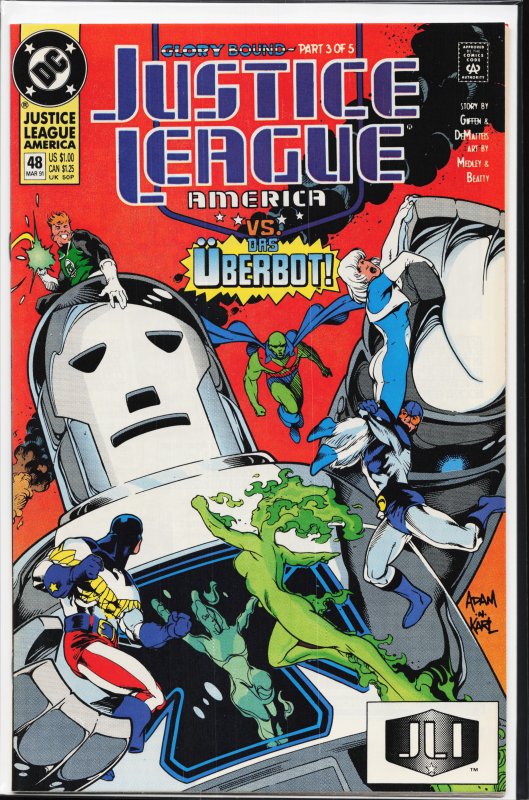 Justice League America #48 (1991) Justice League