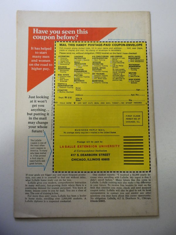 Supernatural Thrillers #3 (1973) FN/VF Condition