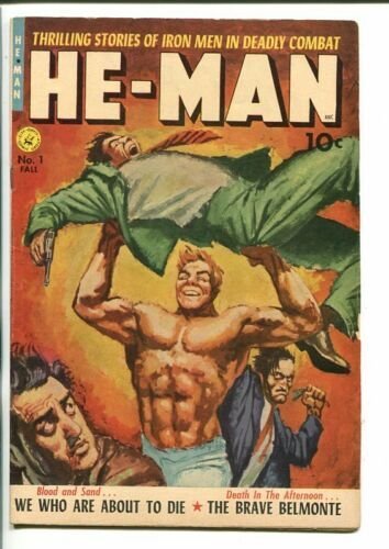 HE-MAN #1-1952-PAUL BUNYAN-KINSTLER-POWELL-SOUTHERN STATES PEDIGREE-vf 