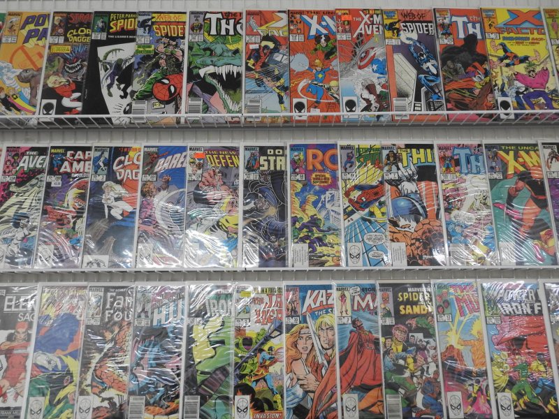 Huge Lot of 140+ Comics W/ Spider-Man, Hulk, Doctor Strange+ Avg VF- Condition!!