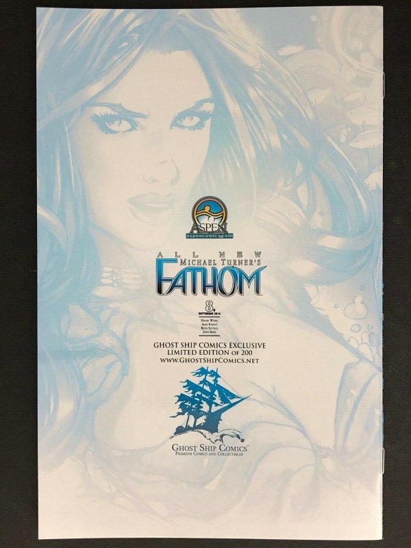 Aspen Fathom 8D Ghost Ship Comics Jesse Wichmann Variant Ltd. 200 - NM+