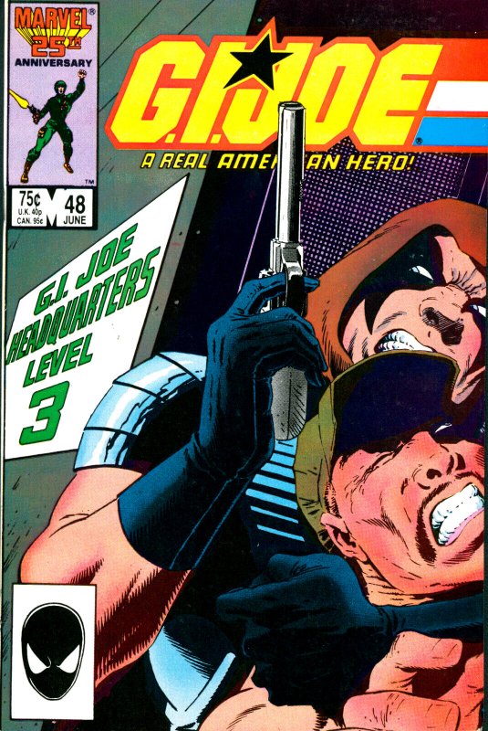 G.I. Joe #48 Marvel Comics VF+ 1986 1st Sgt Slaughter