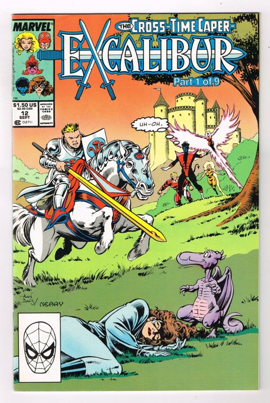 Excalibur #12 (1989)      Marvel Comics