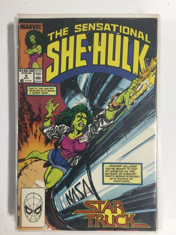 The Sensational She-Hulk #6 (1989) NM3B117 NEAR MINT NM