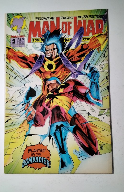 Man of War #2 Malibu Comic Book J756