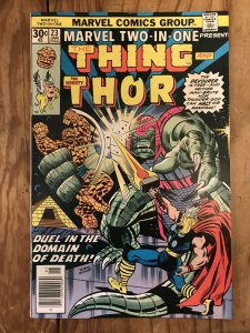 Marvel Two-In-One 23 Thing & Thor