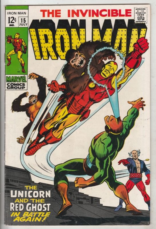 Iron Man #15 (Jul-69) VF/NM High-Grade Iron Man