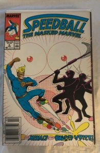 Speedball #6 (1989) NEWSSTAND EDITION