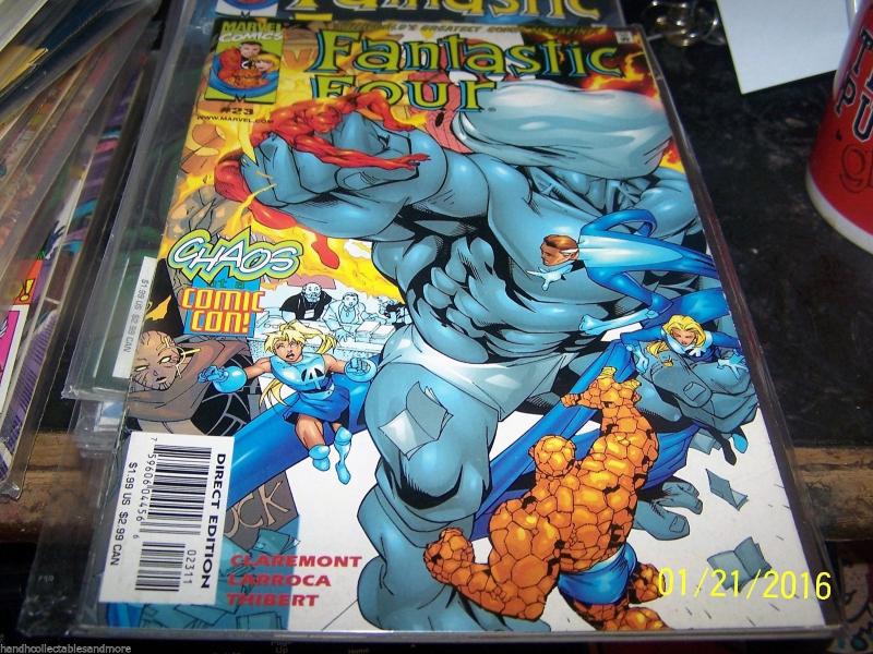 FANTASTIC FOUR #23  vol 3 1999 marvel red skull mad thinker