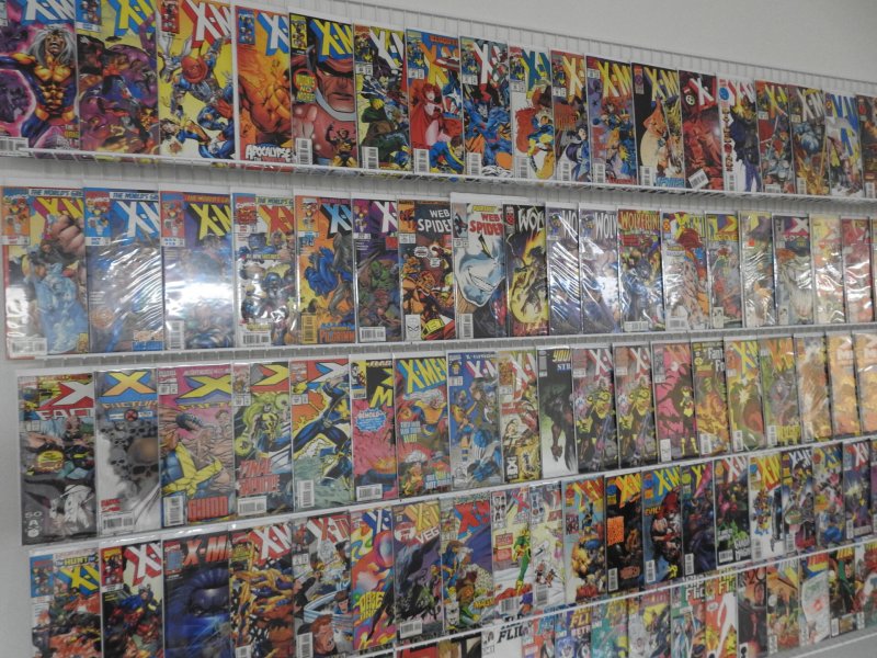 Huge Lot 120+ Comics W/ X-Men, X-Factor, Titans, +More Avg VF- Condition!