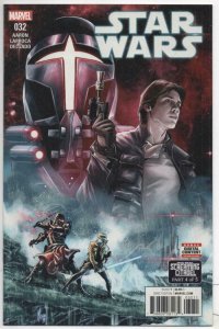 STAR WARS #32, NM, Luke Skywalker, Leia, 2015 2017