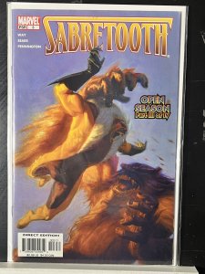 Sabretooth #1 - 4 2nd Series (2004 Marvel) Complete Set