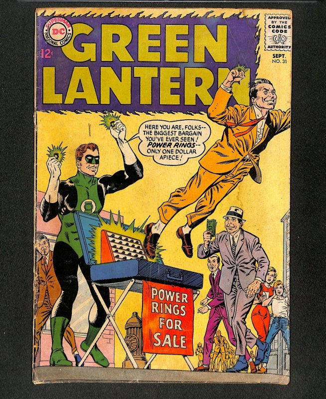 Green Lantern #31 1st Appearance Grolls!