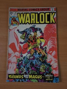 Warlock #10 ~ VERY GOOD VG ~ 1975 Marvel Comics