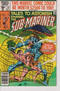 Marvel Comics! Tales to Astonish starring the Sub-Mariner! Issue #10! 