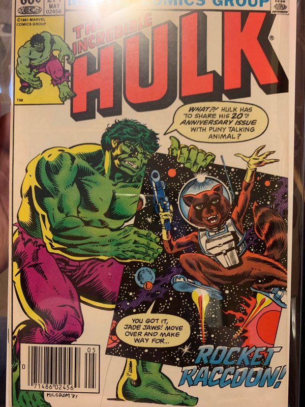 Incredible Hulk (1968) #271 Fine/VF (7.0) 1st Rocket Raccoon
