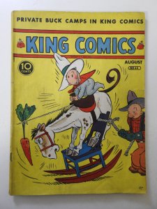 King Comics #64 (1941) VG Condition moisture stains