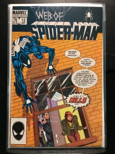 Web of Spider-Man #12 Direct Edition (1986)