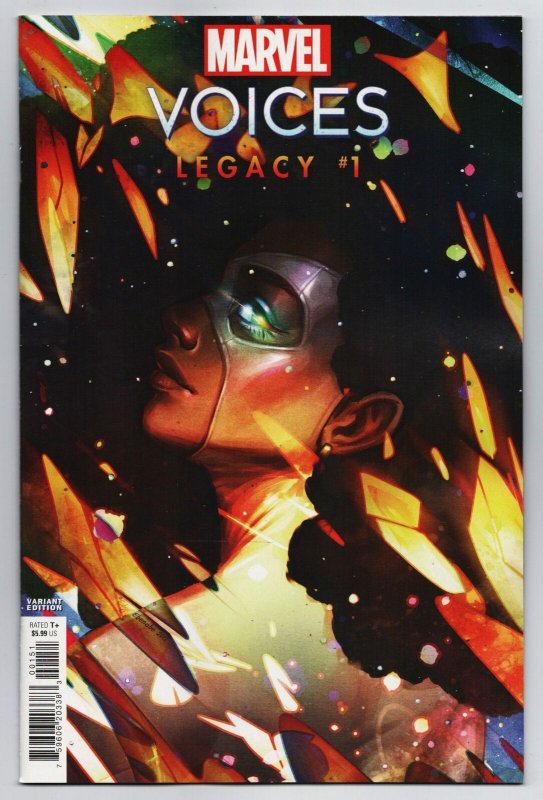 Marvel Voices Legacy #1 Ejiwa Edge Ebenebe Variant Marvel 2022 NM 