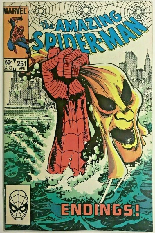 AMAZING SPIDER-MAN#251 VF 1984 MARVEL COMICS