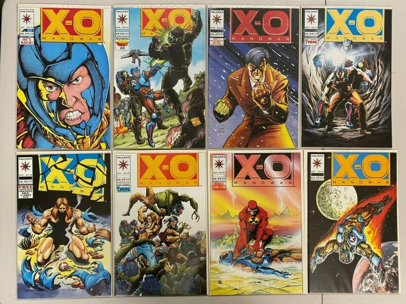 X-O Manowar Valiant Comic Lot #7-52 39 Diff Books 8.0 VF (1992-1995)