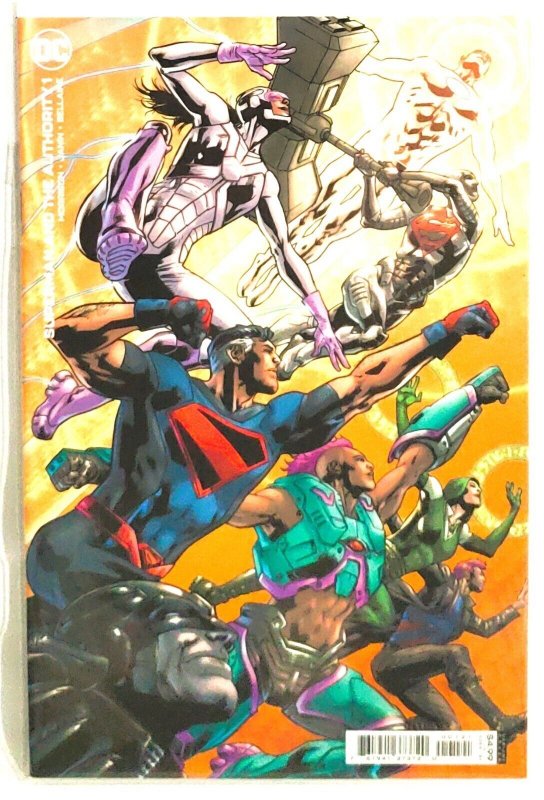 SUPERMAN and the AUTHORITY #1 - 4 Variant Cover B Set Grant Morrison DC Comics