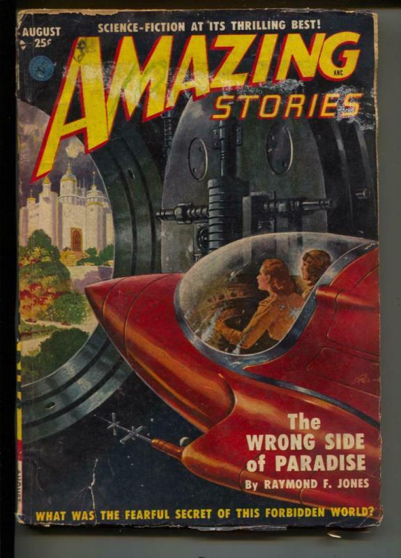 Amazing Stories-Pulp-8/1951-Walt Sheldon-Raymond F. Jones