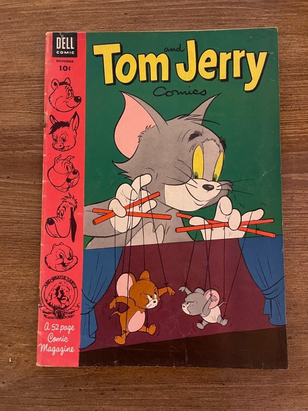Tom & Jerry Comics # 112 FN Dell Golden Age Comic Book Funny Animal Cat Mou J923 