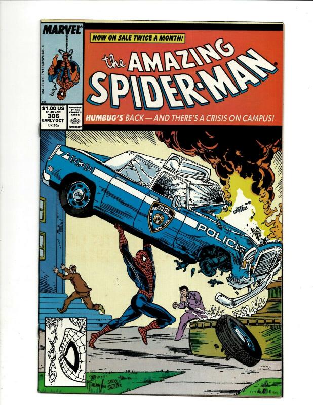 Amazing Spider-Man # 306 NM Marvel Comic Book Venom Todd McFarlane DS4