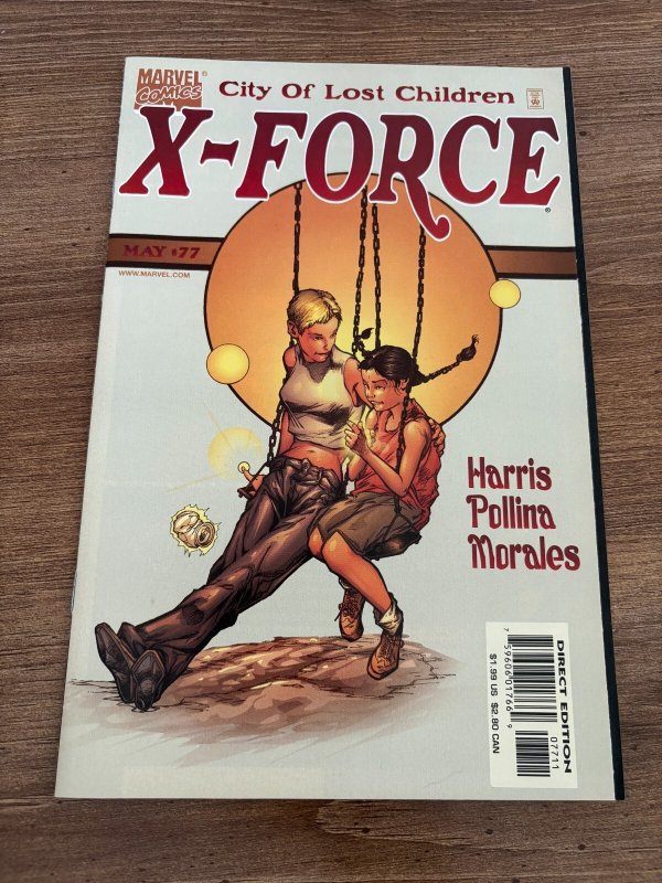Lot Of 5 X-Force Marvel Comic Books # 75 76 77 78 79 VF-NM X-Men 10 J456