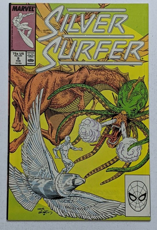 Silver Surfer #8 (Feb 1988, Marvel) FN+ 6.5