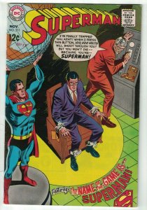 Superman (1st Series) #211 VG; DC | low grade comic - save on shipping - details