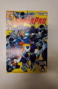 NFL Superpro #9 (1992) NM Marvel Comic Book J717